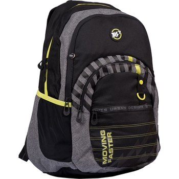 Рюкзак Yes T-85 Muving faster, черный с серым (554696) - Pampik - 2