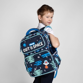 Рюкзак 1 Вересня S-99 Out Of Space, синий (559514) - Pampik - 13