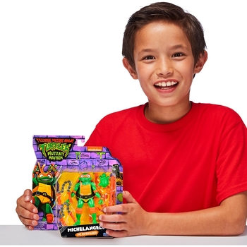 Ігрова фігурка TMNT Черепашки-ніндзя Movie III Мікеланджело, 11,5 см (83283) - Pampik - 4