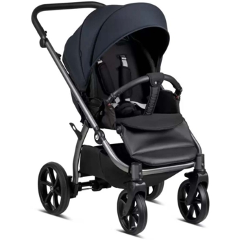 Коляска Tutis Leo Navy, універсальна 2 в 1, темно-синя (1222101) - Pampik - 2