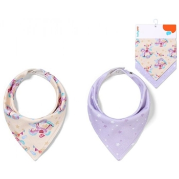 Нагрудник-хустинка BabyOno Коники, 2 шт. (879/15) - Pampik