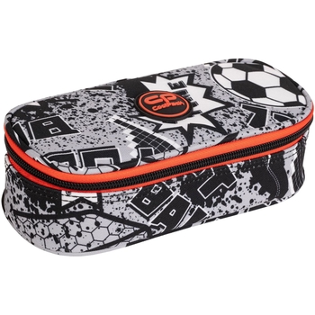 Пенал на блискавці CoolPack Campus Grey Ball, з органайзером для ручок, 23х9х5 см (F062710) - Pampik