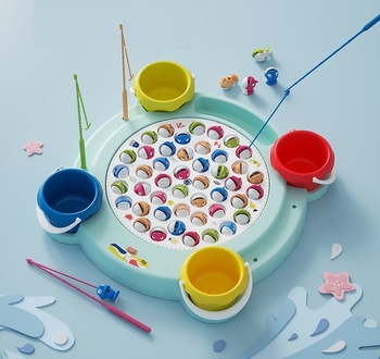 Дитячий розвивальний ігровий набір Beiens Рибалка, блакитний (218/1blue) - Pampik - 5