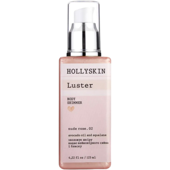 Шиммер для тіла Hollyskin Luster Nude Rose. 02, 125 мл - Pampik