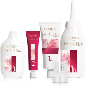 Стійка крем-фарба для волосся L'Oreal Paris Excellence Creme відтінок 1 ультра освітлюючий натуральний блонд,192 мл - Pampik - 4