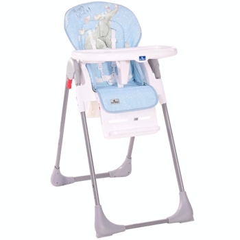Стульчик для кормления Lorelli Cryspi, голубой (24111) - Pampik