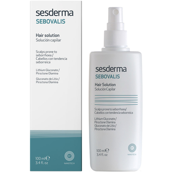 Лосьон для лечения перхоти Sesderma Sebovalis Hair Solution 100 мл - Pampik