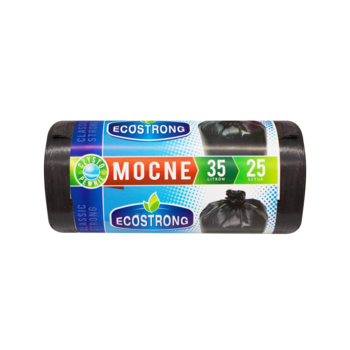 Пакети для сміття Sipeko LDPE Ecostrong, 35 л, 25 шт. - Pampik