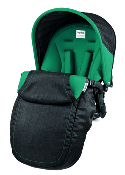 Прогулянкова коляска Peg-Perego Book Plus блакитна з чорним (PACK04-00000000007) - Pampik - 2