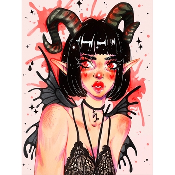 Алмазная мозаика Santi Аниме Готика, 30х40 см (954365) - Pampik