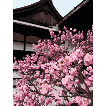 Картина за номерами ArtCraft Японська вишня 40x50 см (10527-AC) - Pampik