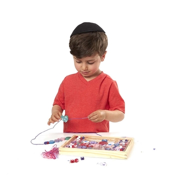 Набор деревянных бусин Melissa & Doug Сердечки (MD4175) - Pampik - 5