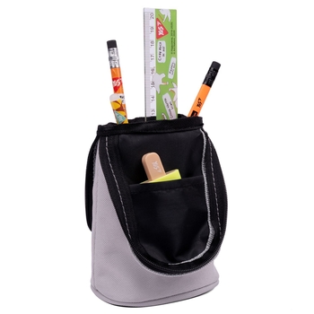 Пенал-подставка Yes PM-M3 Dog Wild and free, 21х8х5 см, серый (533251) - Pampik - 2