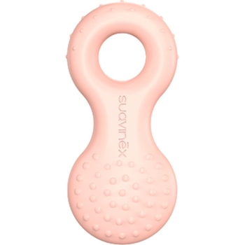 Прорезыватель Suavinex с пузырями, светло-розовый (400267/7) - Pampik