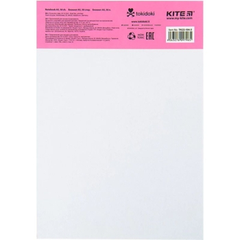 Блокнот-планшет Kite Tokidoki, А5, у клітинку, 50 аркушів (TK22-194-3) - Pampik - 2