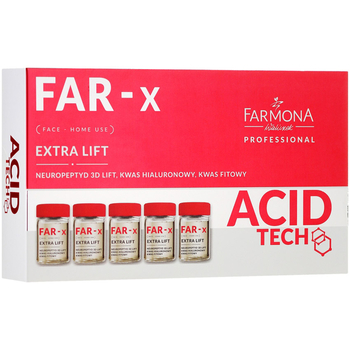 Підтягуюча сироватка для обличчя Farmona Professional Far-x для домашнього догляду, 5х5 мл - Pampik