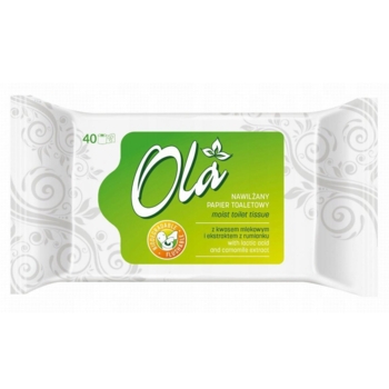Вологий туалетний папір Ola, 40 шт. (915068) - Pampik