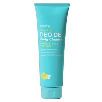 Гель для душу Pedison Deo De Body Cleanser Лимон та м'ята, 100 мл - Pampik