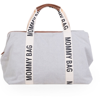 Сумка Childhome Mommy bag Signature - Canvas White, белый (CWMBBSCOW) - Pampik - 4
