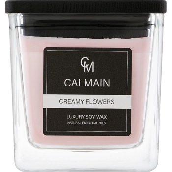 Ароматическая свеча Calmain Creamy Flowers 220 г - Pampik