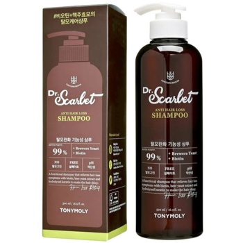 Шампунь от выпадения волос Tony Moly Dr. Scarlet Biotin 500 мл - Pampik