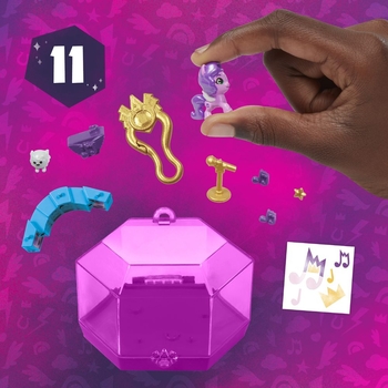 Ігровий набір My Little Pony Mini World Magic Crystal Keychain Princess Pipp Petals (F3872/F5245) - Pampik - 6