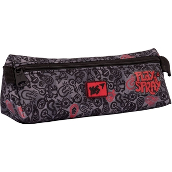 Пенал мягкий Yes UN-01 Sub Surf, 6х7х20 см, черный с серым (533038) - Pampik