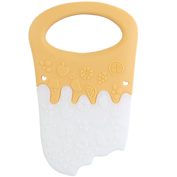 Прорізувач силіконовий Baby Team Морозиво (4022) - Pampik