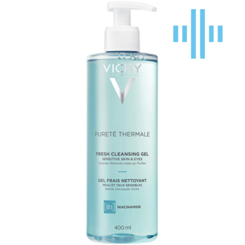 Гель для обличчя Vichy Purete Thermale Fresh Cleansing Gel 400 мл - Pampik