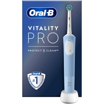 Электрическая зубная щетка Оral-B Vitality Pro Protect X Clean D103 Blue - Pampik