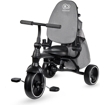 Триколісний велосипед Kinderkraft Jazz Grey сірий (00-00303945) - Pampik - 8