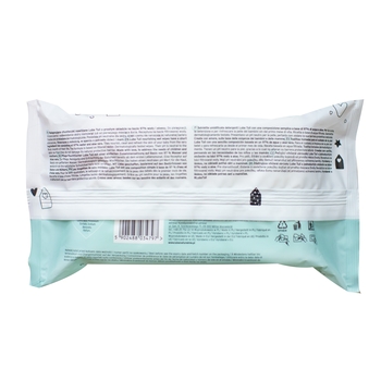 Дитячі вологі серветки Luba Tuli, 97% води та алое, 60 шт. - Pampik - 2