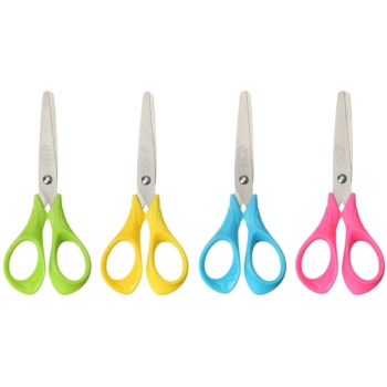 Ножницы детские ZiBi Kids Line с 3-D ручками 128 мм (ZB.5021) - Pampik