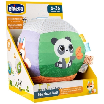 Мягкая музыкальная игрушка Chicco Мячик (11564.00) - Pampik - 6