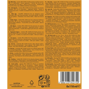 Клей ПВА BIC White Glue 118 мл (9192583) - Pampik - 2