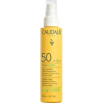 Солнцезащитный спрей Caudalie Vinosun SPF 50, 150 мл - Pampik