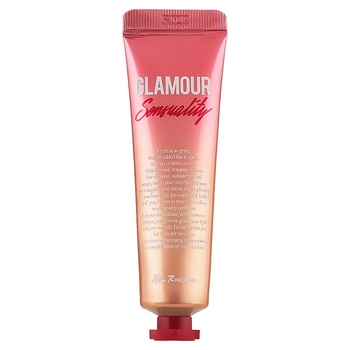 Крем для рук Kiss by Rosemine Fragrance Hand Cream - Glamour Sensuality, деревно-мускусний аромат, 30 мл - Pampik