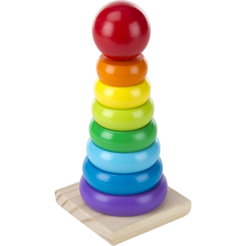 Дерев'яна райдужна пірамідка Melissa&Doug (MD10576) - Pampik