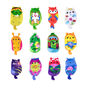 Мягкая игрушка Cats vs Pickles Веселі котики та огірочки, 10 см в асортименті (V1002-361) - Pampik