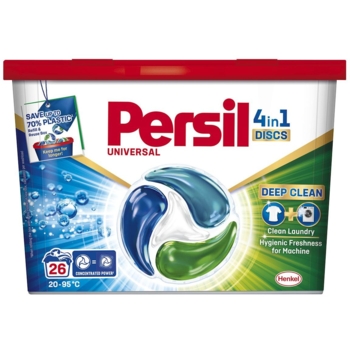 Диски для стирки Persil Deep Cleen Universal 4 in 1 Disc,s 26 шт. - Pampik