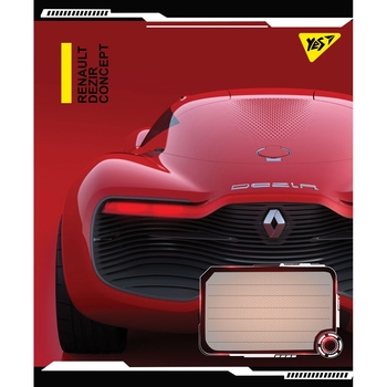 Зошит загальний Yes Dezir Concept, А5, в клітинку, 24 аркуша (766371) - Pampik