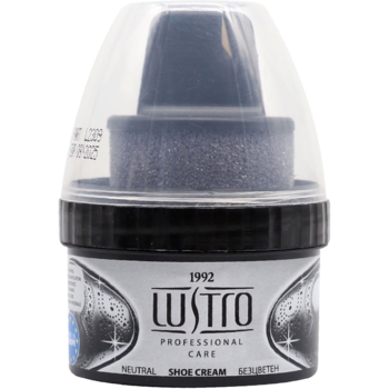 Крем для взуття Lustro прозорий 50 мл - Pampik