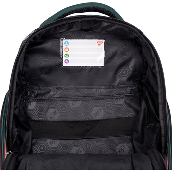 Рюкзак Yes S-84 Monsters, черный с зеленым (552611) - Pampik - 14
