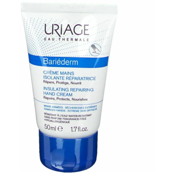 Крем для рук Uriage Bariederm Cica Reconstructive Barrier Ізолюючий Відновлюючий, 50 мл - Pampik
