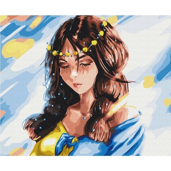 Картина за номерами ZiBi Patriot Бажання миру 40х50 см (ZB.64000) - Pampik