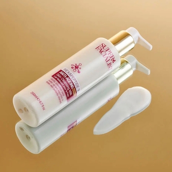 Молочко для обличчя Super Facialist Hexapeptide-9 Anti-Ageing Advanced Skin Cleansing 200 мл - Pampik - 2