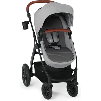 Универсальная коляска 3 в 1 Kinderkraft Xmoov CT светло-серая (00-00305177) - Pampik - 3