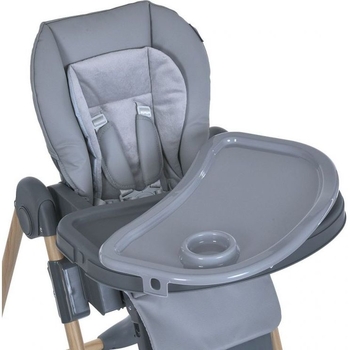 Стульчик для кормления El Camino ME 1115-W Craft серый (26058) - Pampik - 7