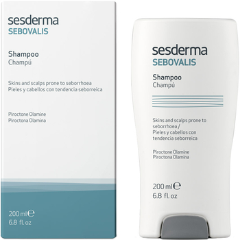 Шампунь против перхоти Sesderma Sebovalis Shampoo, 200 мл - Pampik