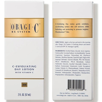Лосьйон для обличчя Obagi C Exfoliating Day Lotion 59 мл (362032050027) - Pampik - 4
